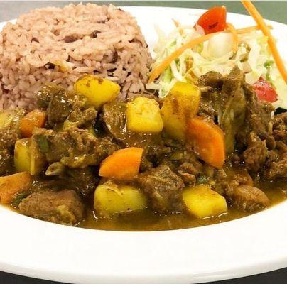 Curry Goat at Sun Island Supreme