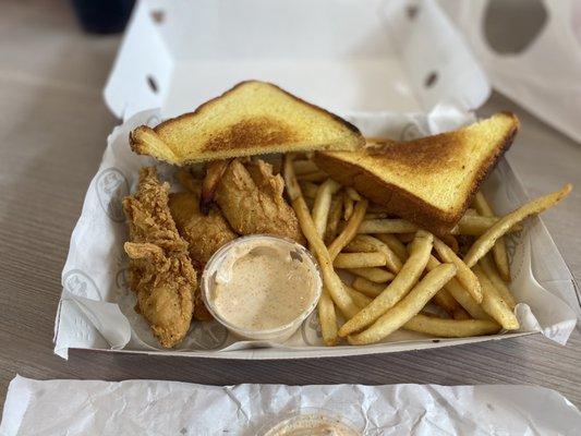 "Chick Meal" with Cayenne Ranch Sauce