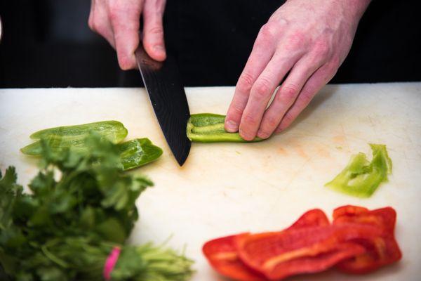 Fresh food made from scratch.