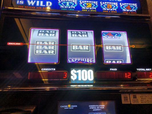 They will contact IRS for every mixed bar you win. Fun though.