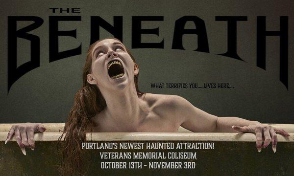 Photo taken from the official website for The Beneath haunted attraction