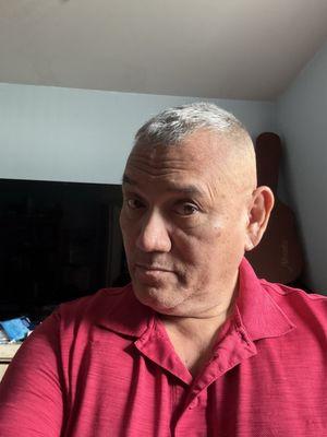 I asked for United States, Marine Corps, motivational haircut, high and tight and this is what I got. Totally awesome thanks Kelly.