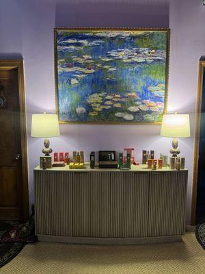 The spa is such a vibe!