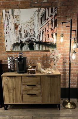 Come have a cup of coffee or tea