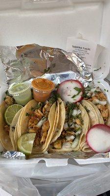 Chicken tacos