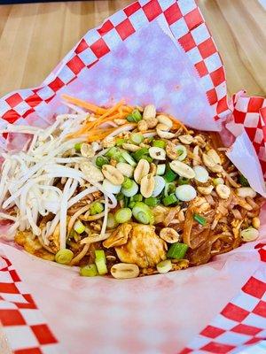 This is the most basic Thai food, which is Pat thai  and the sauce was totally wrong