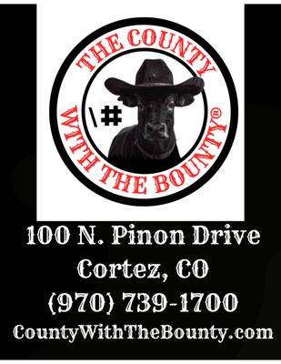 The County With The Bounty logo and address