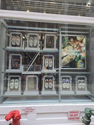 Crocs window display