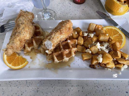 Chicken and Waffles