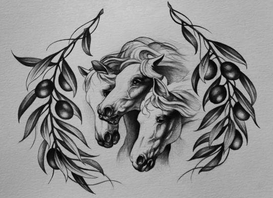 Ghost Wolf Tattoo