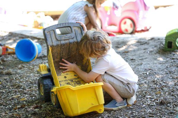 Incredible outdoor spaces at YMCA New Hope-Solebury child care center.