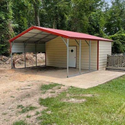 12X25 UTILITY CARPORT