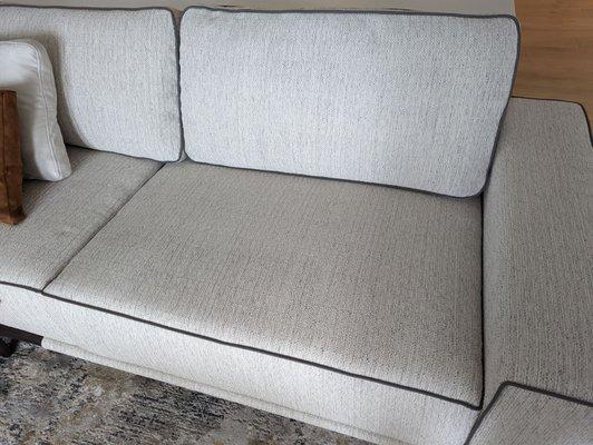 Complete resolution of the stain. Stain was cat vomit - liver and chicken. Yuk!!!!