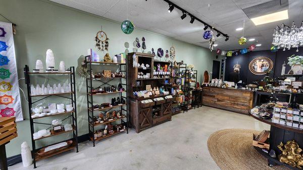 Crystals, selenite and more