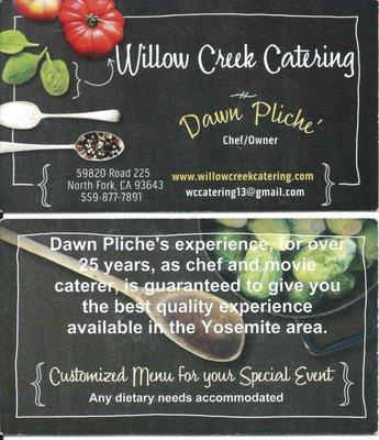 Willow Creek Catering