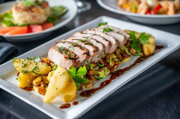 Whiskey Glazed Pork Loin