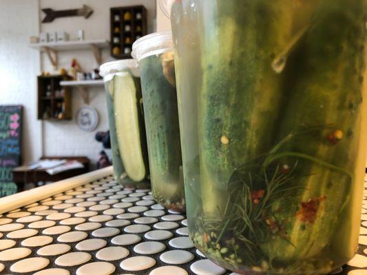 fresh pickles!
