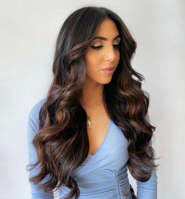 Warm toned balayage by Raimonda