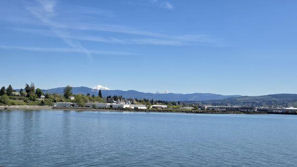 Sweeping views of the city and Mt. Baker.