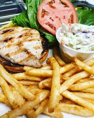 Grilled chicken sandwich