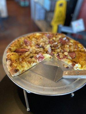 Heavenly Hawaiian Pizza