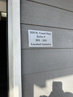 My new address in Oceanside