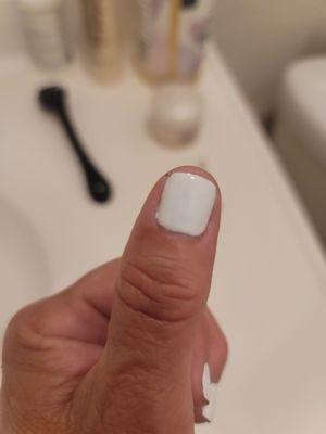 Too short and thick sloppy gel