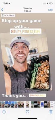 Amazing healthy food.