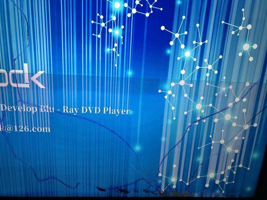 Broken TV Screen