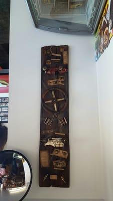 Waiting to fix a tire... thought this was interesting