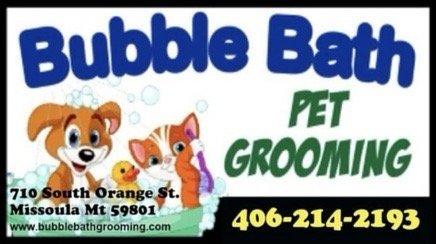 Bubble Bath Pet Grooming