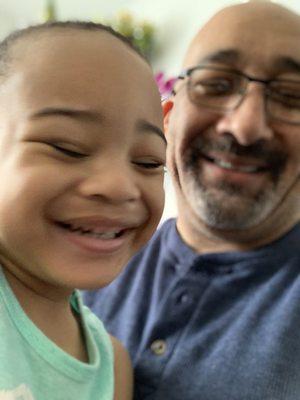 My son and me
