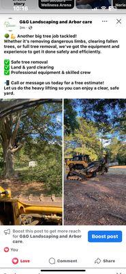 G&G Landscaping and Arbor care