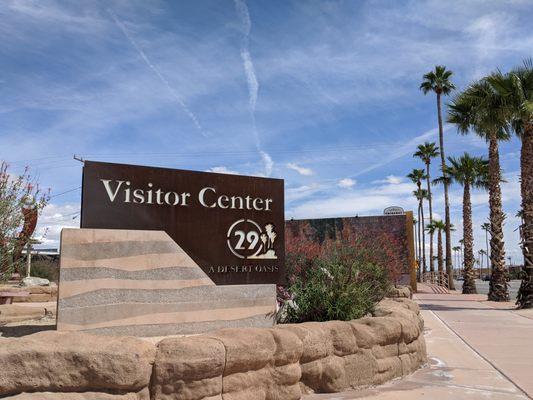 Welcome to the City of 29 Palms Visitor Center