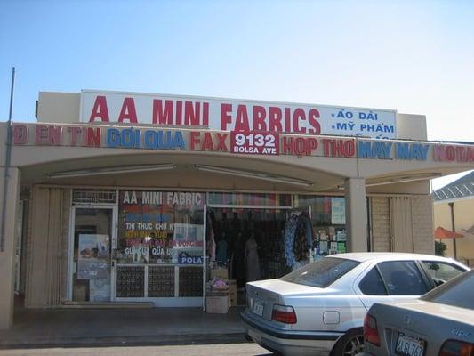 AA Mini Fabrics