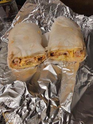 Hot turkey hero