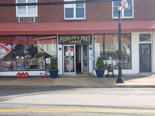 The front of our store