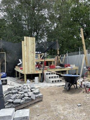 No Sod just Junk construction