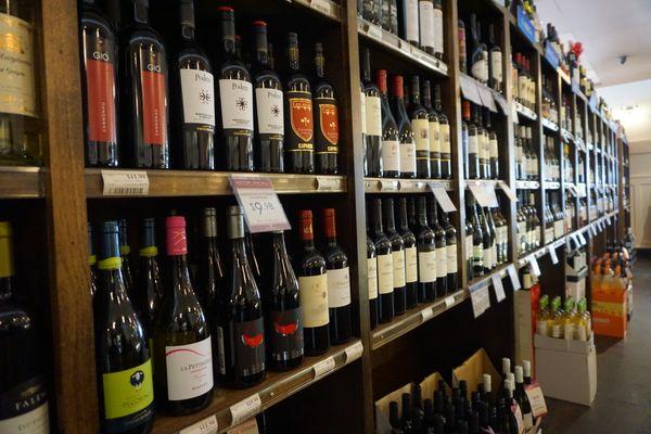 Fine Wine retail store with a Wine Bar attached