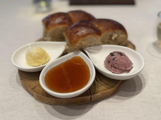 Bread and butter ($8)