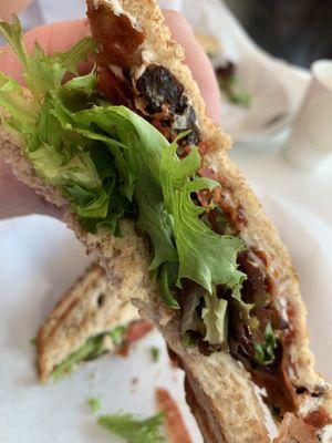 See the bacon and dates? Barely? Yeah, me too.