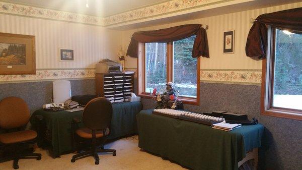 The health exam area for your heart health and nutrition exam