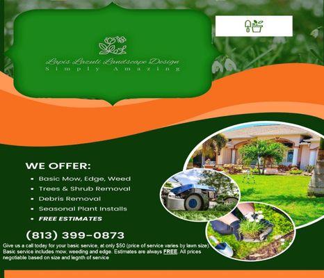 Lapis Lazuli Landscape Design