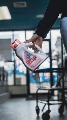 your choice of detergent. Only the best for you and your family!