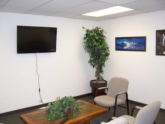 Customer Waiting Area