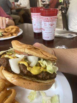 Sneakily one of the best burgers in Rome
