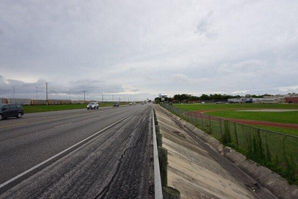 You can see the sign from really far away!!!