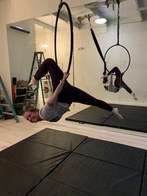 Lyra, aerial hoop