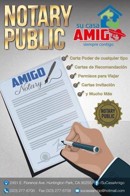 Amigo Notary Tax