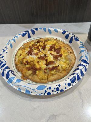 Breakfast pizza